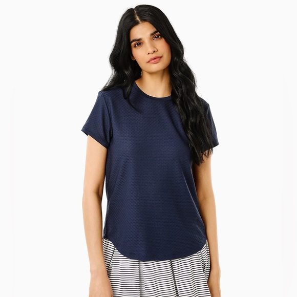 Addison Bay Mesh Palmetto Top, Black, size S - Picture 4 of 6